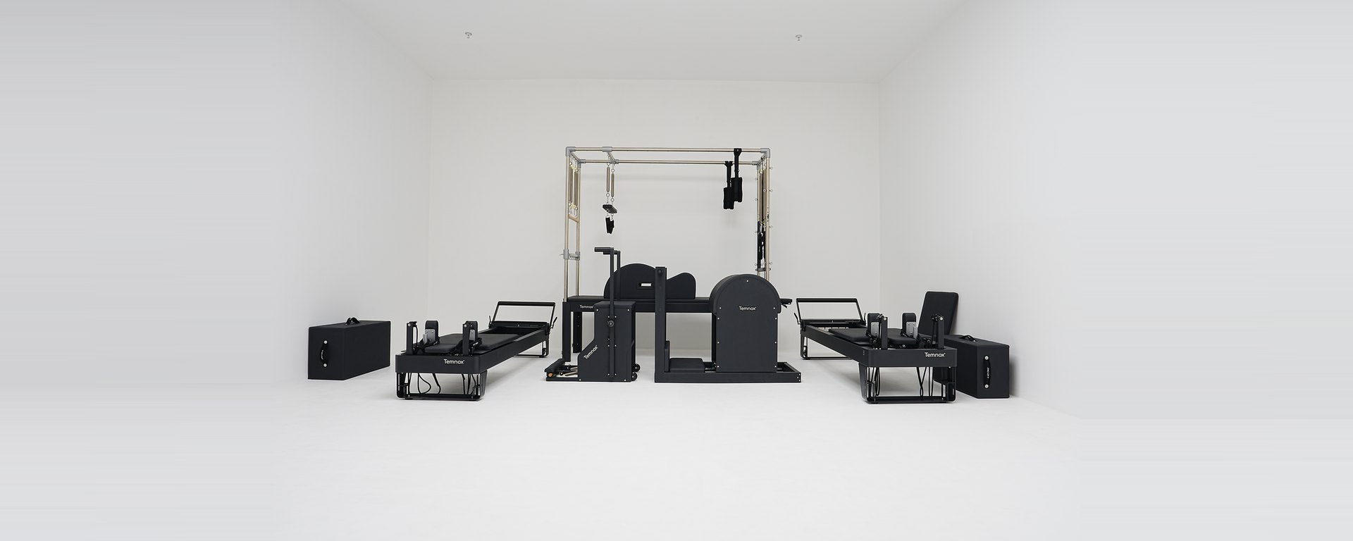 The Temnox collection by KCONE — commercial Pilates equipment line